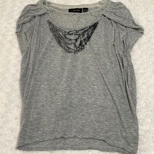 Miss Me Lace Lined Tunic